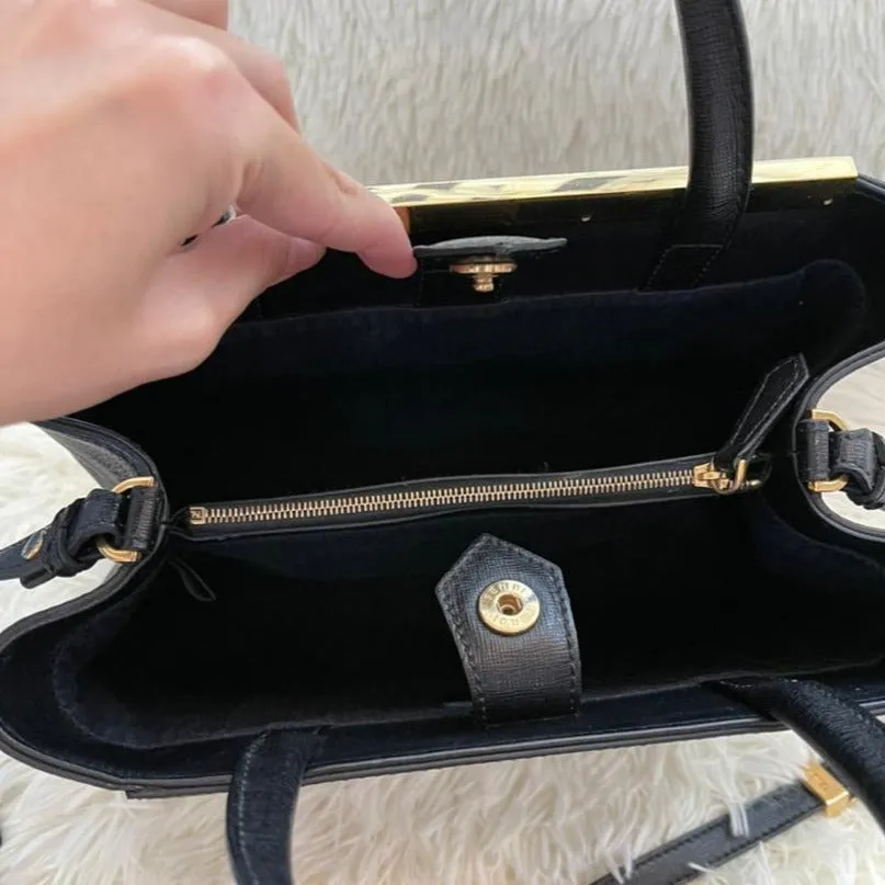 2 Jours Tote Black GHW