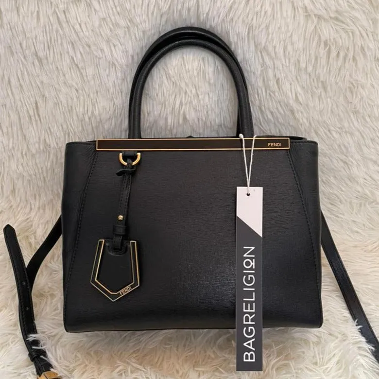 2 Jours Tote Black GHW