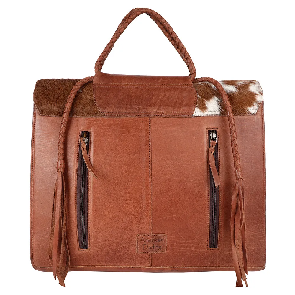 American Darling ADBGM421 Hair On Genuine Leather women bag western handbag purse