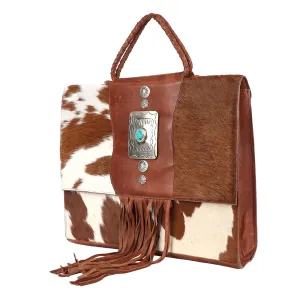 American Darling ADBGM421 Hair On Genuine Leather women bag western handbag purse