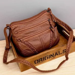 Amira™ – Soft Elegance Leather Bag