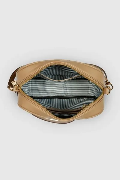 ANASTASIA QUILTED CROSSBODY BAG COFEE