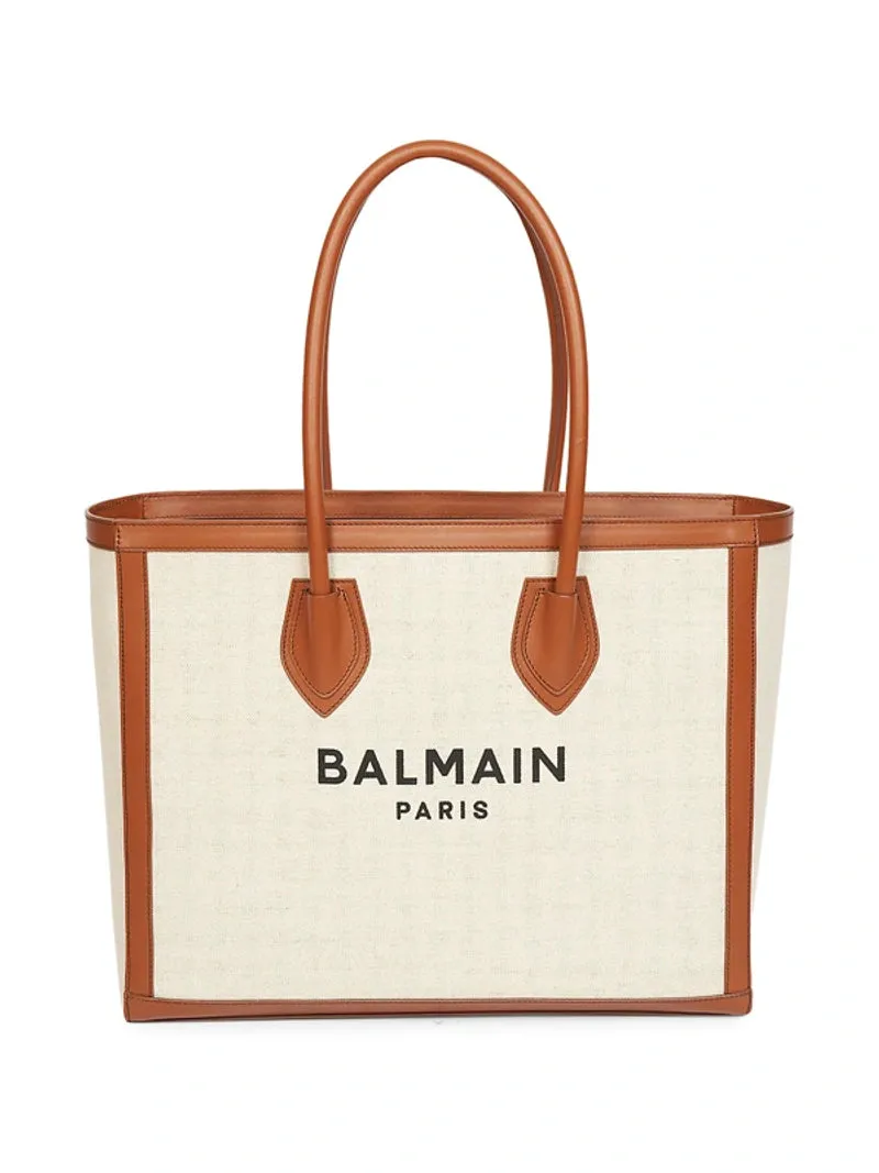 BALMAIN B-ARMY TOTE BAG - BLACK