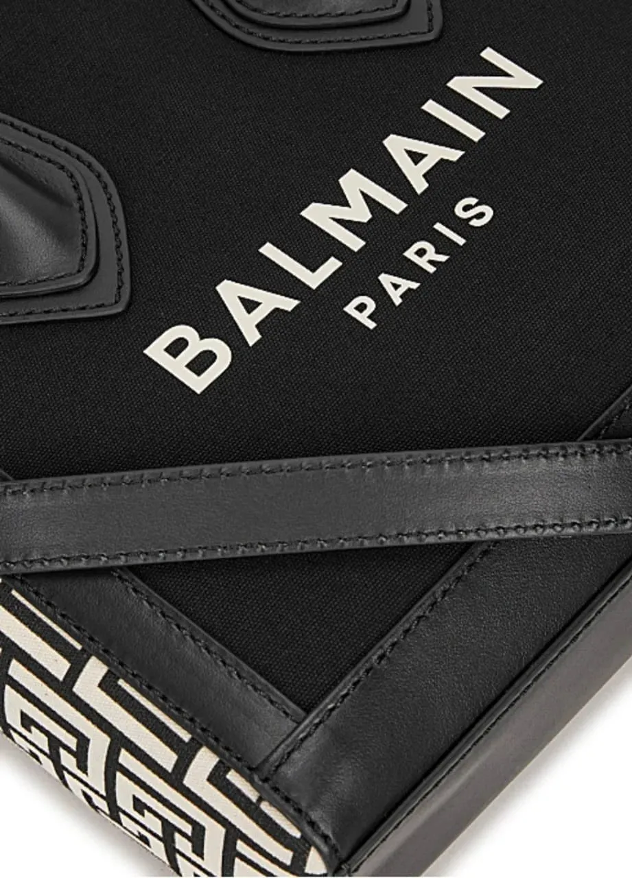 BALMAIN B-ARMY TOTE BAG - BLACK