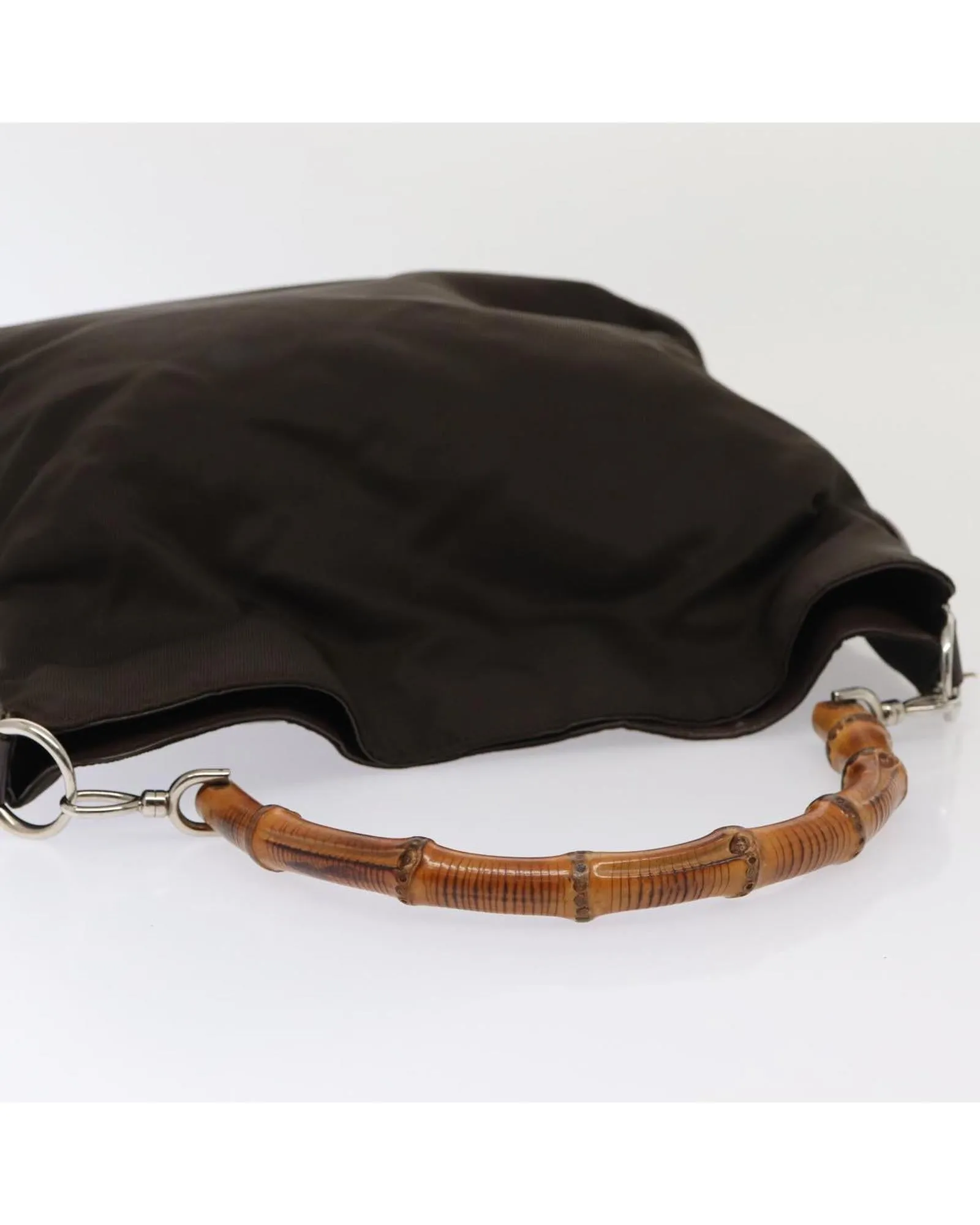 Bamboo Shoulder Bag Nylon 2-Way