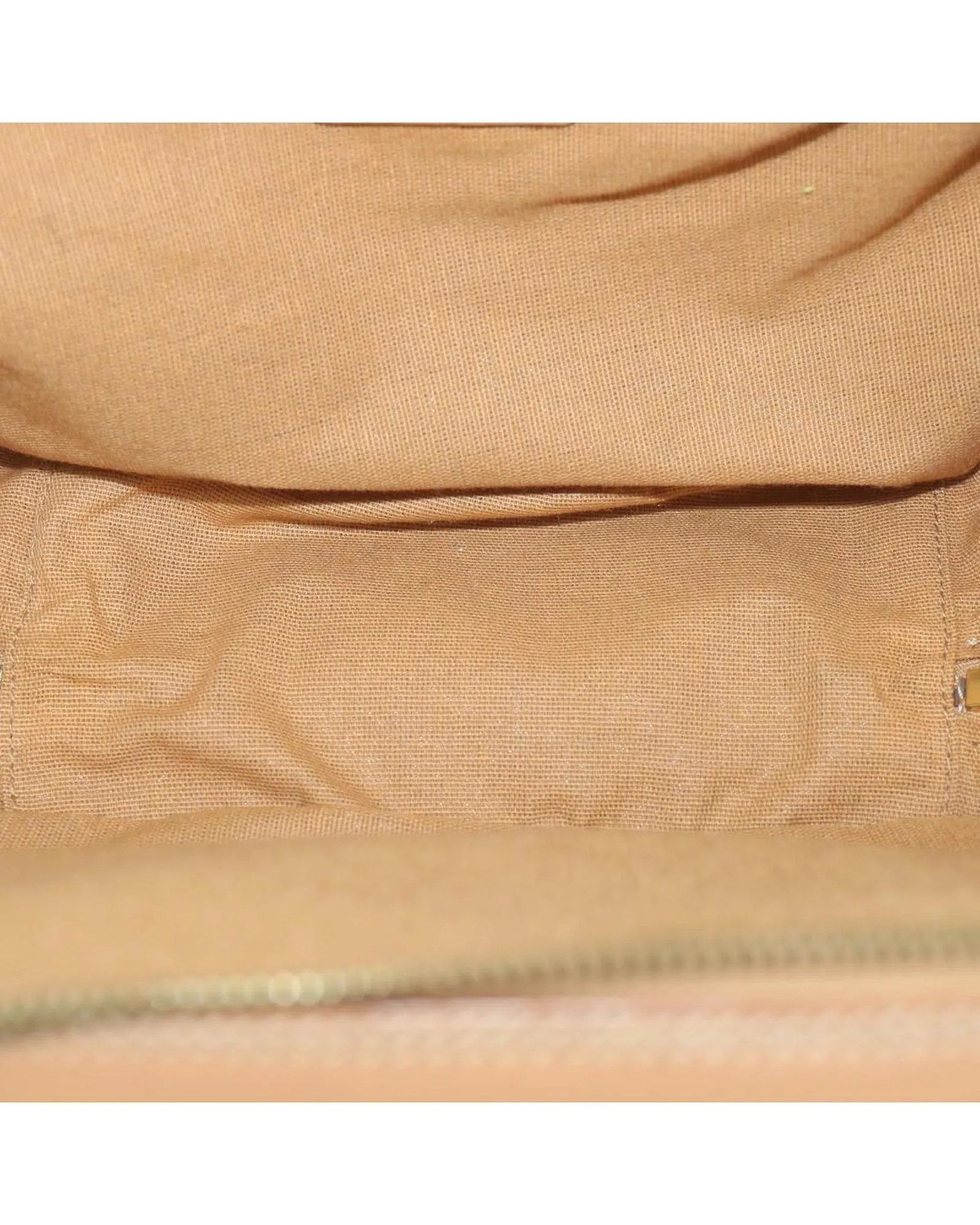 Beige Leather Hand Bag with Dust Bag - Italian Made