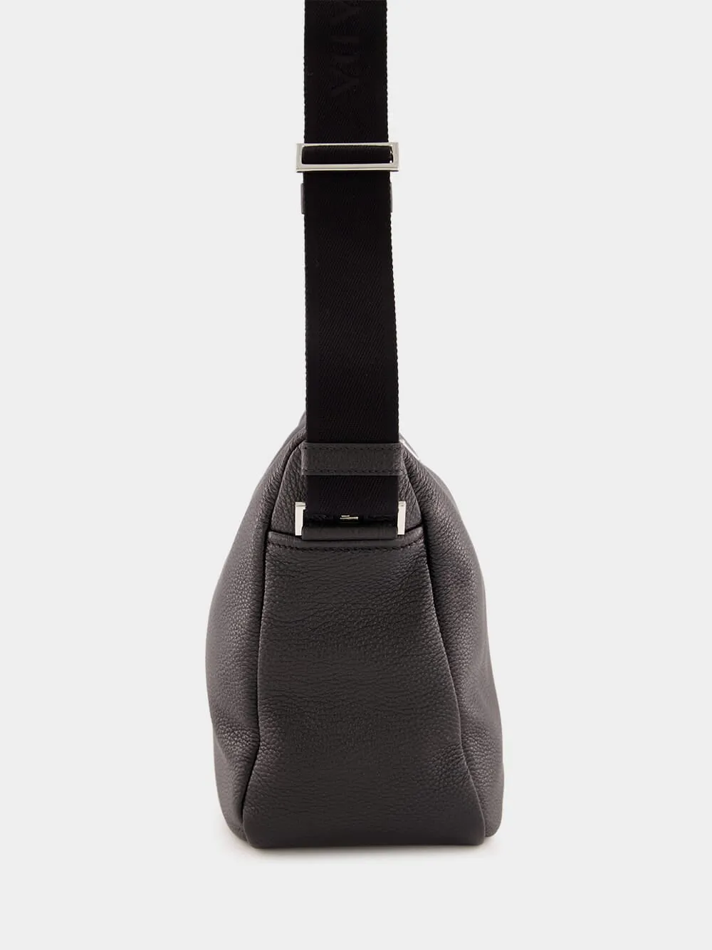 Black Leather Shoulder Bag
