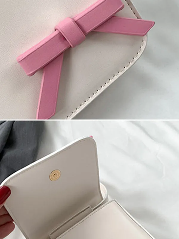 Bowknot Split-Joint Handbags Crossbody Bags Bags Accessories Bags