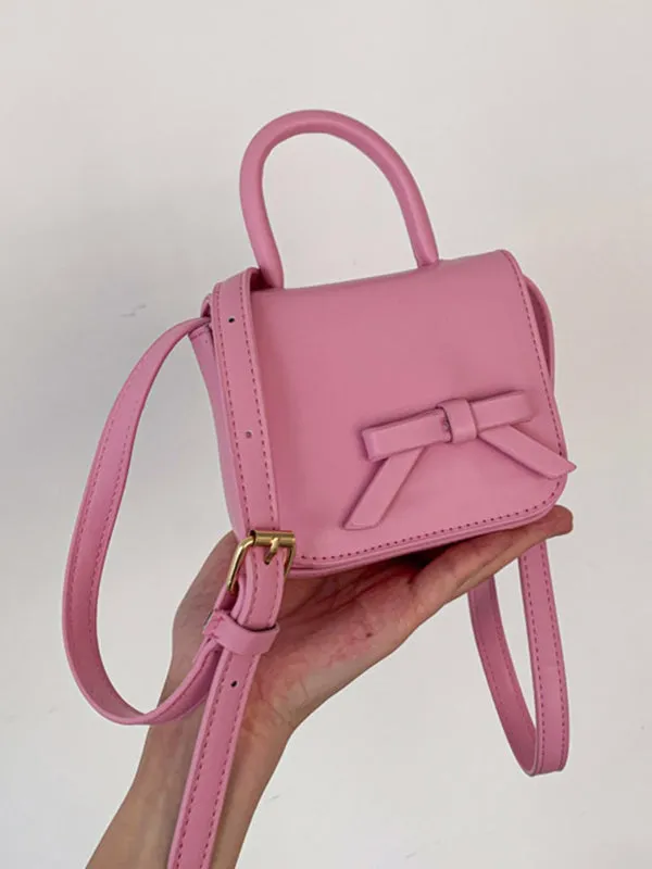 Bowknot Split-Joint Handbags Crossbody Bags Bags Accessories Bags