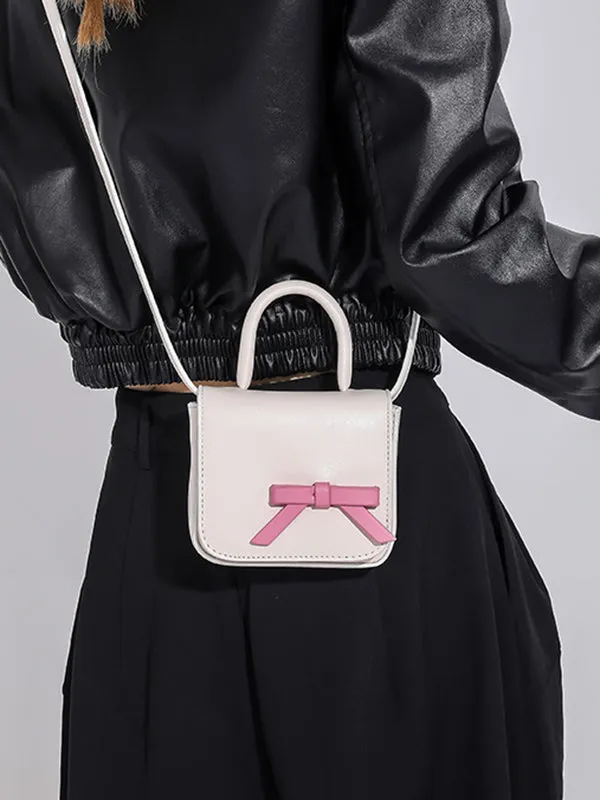 Bowknot Split-Joint Handbags Crossbody Bags Bags Accessories Bags