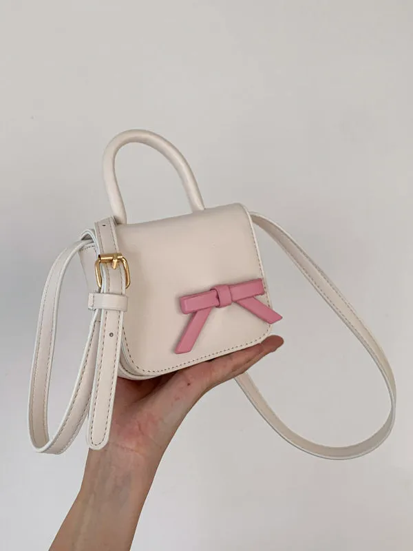 Bowknot Split-Joint Handbags Crossbody Bags Bags Accessories Bags