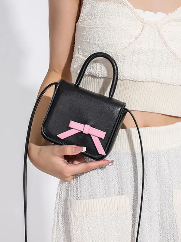 Bowknot Split-Joint Handbags Crossbody Bags Bags Accessories Bags