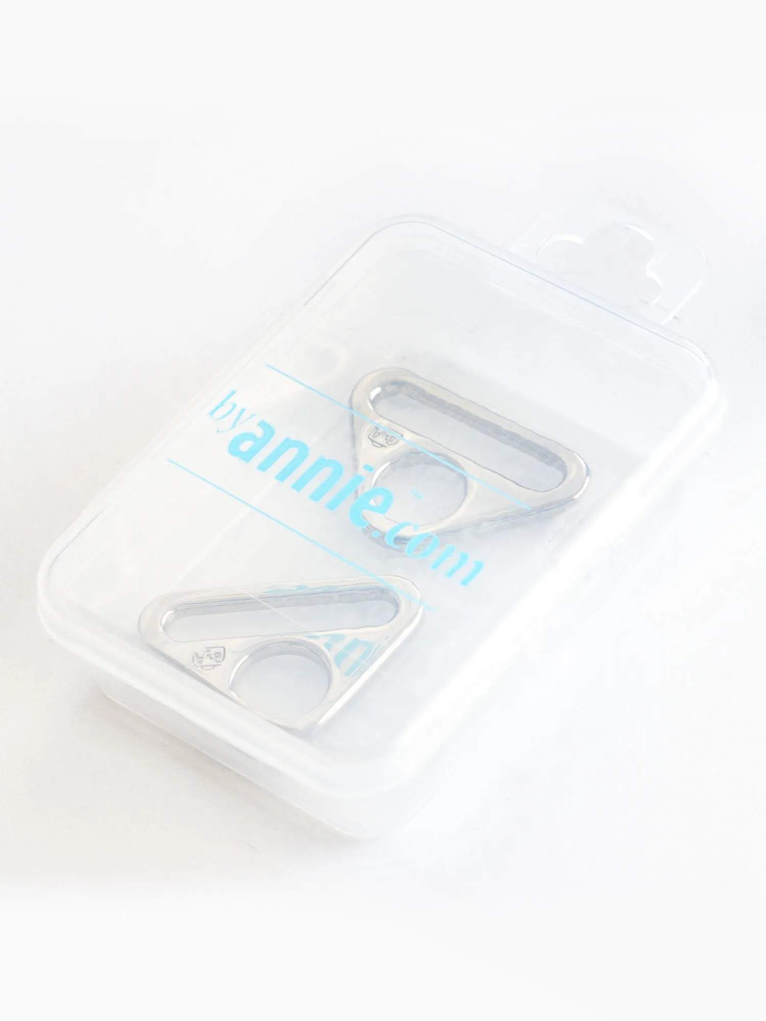 byAnnie - 1" Triangle Ring, Flat, Set of Two