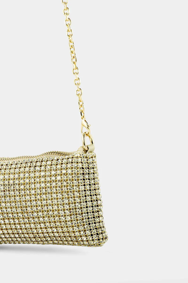 Cross Shoulder Bags BS2040-Lime Gold