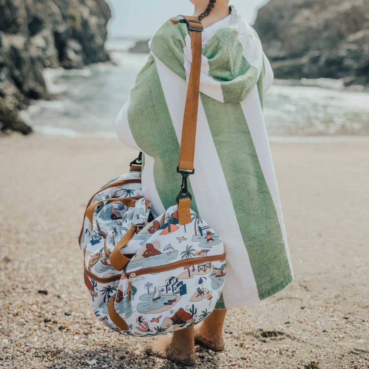 CRYWOLF - PACKABLE DUFFLE BAG: PARADISE