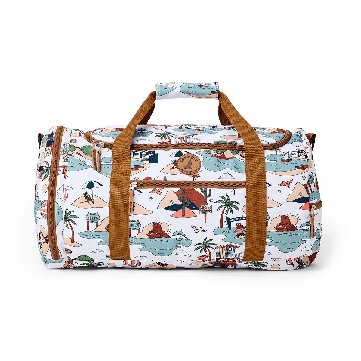 CRYWOLF - PACKABLE DUFFLE BAG: PARADISE