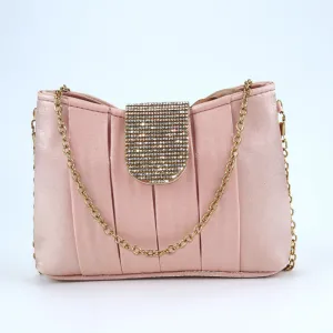 Diamond Flap Clutch Cross Body Long Chain Handbags #22