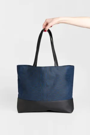 Dérive Tote Bag Guardian Indigo by Lee Coren