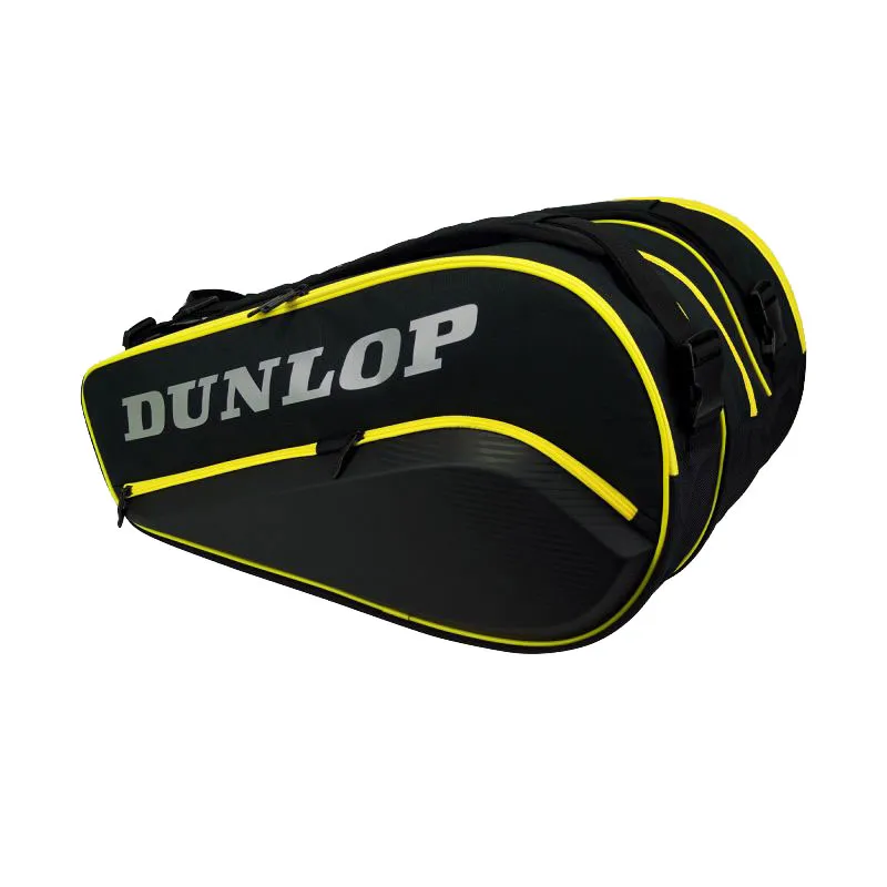 Dunlop Elite Thermo 2.0 Padel Bag - Black & Yellow