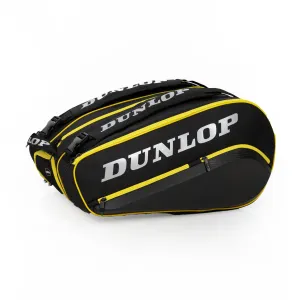 Dunlop Elite Thermo 2.0 Padel Bag - Black & Yellow