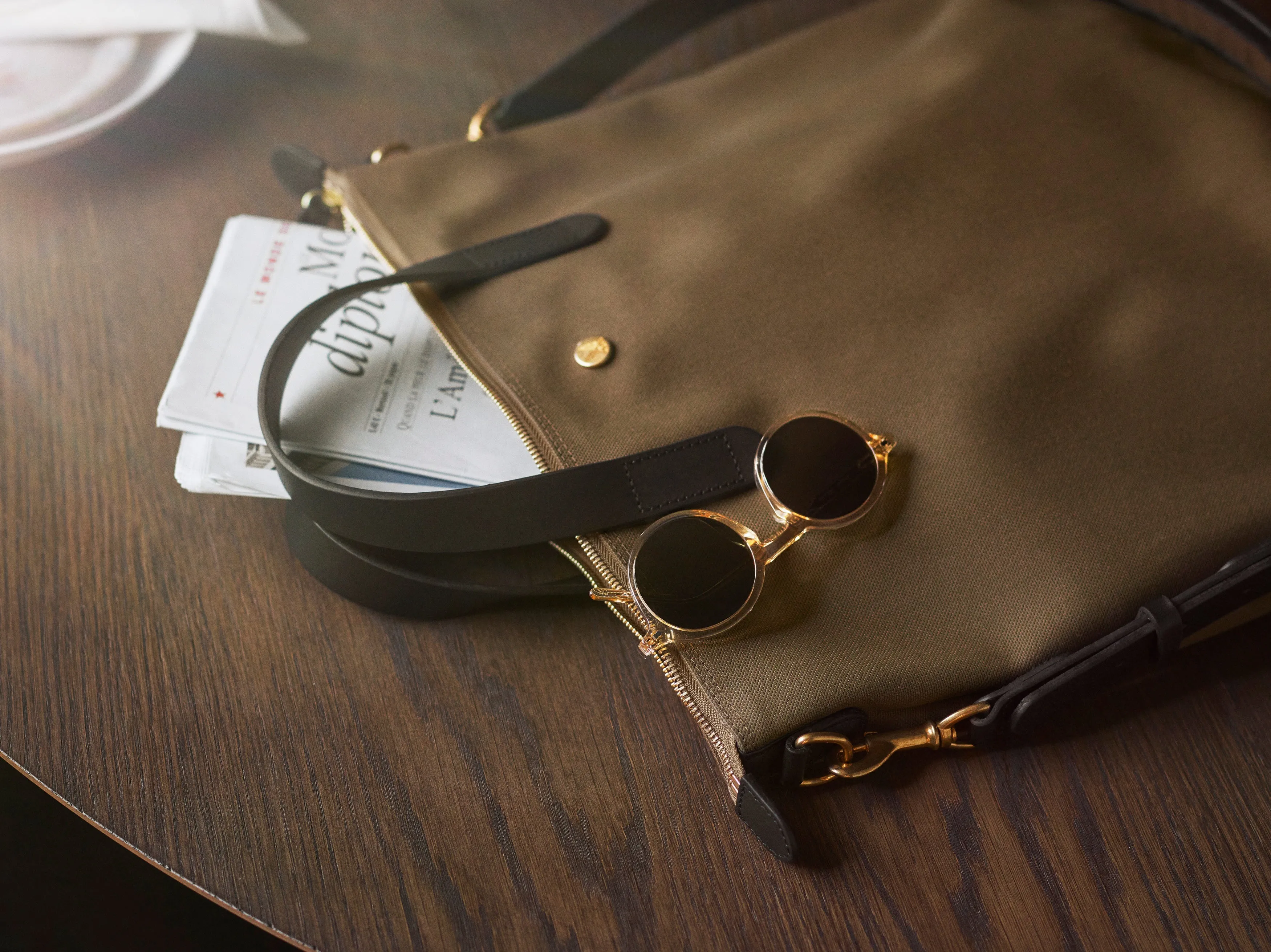 Envy Hold - Shopper Navy/Dark Brown