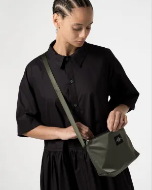 Fannypack Crossbody Nylon Twill Khaki Green