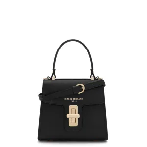 Femme Forte Simone Mini black leather handbag calfskin leather