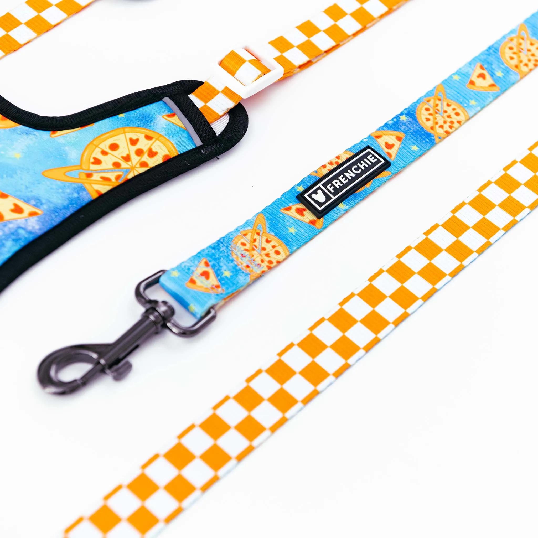 Frenchie Comfort Leash - Galaxy Pizza