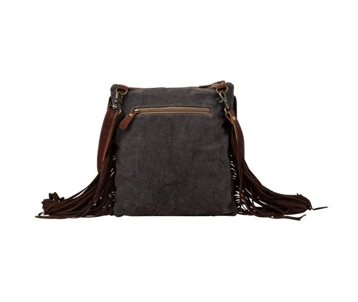 GHOST RIDER CANVAS & HAIRON BAG MYRA BAG 7•3•7•8