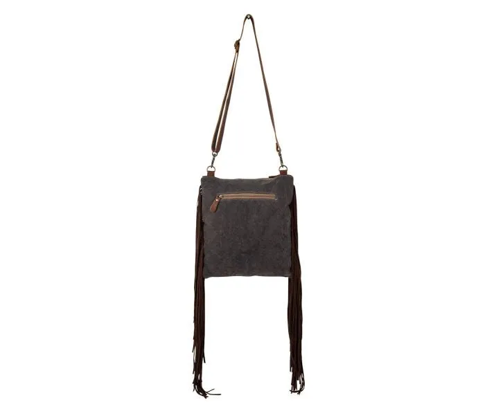 GHOST RIDER CANVAS & HAIRON BAG MYRA BAG 7•3•7•8