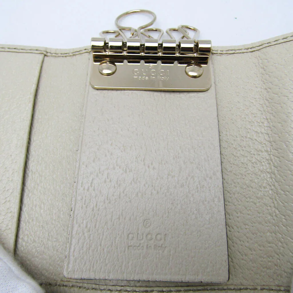 Gucci Men Women Gg Canvas Leather Key