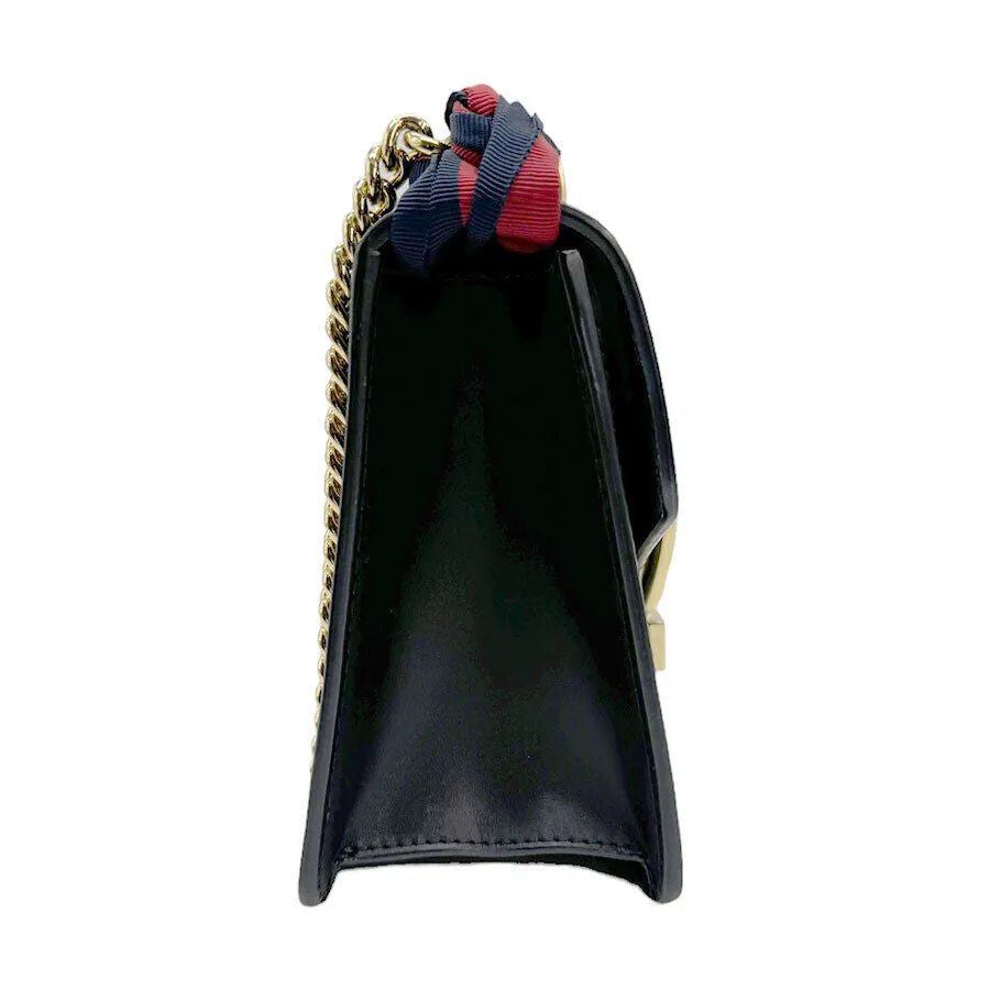 Gucci Sylvie Shoulder Bag Navy