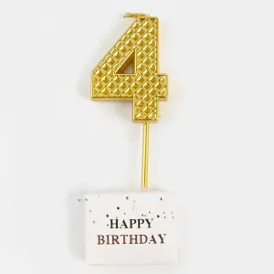 Happy Birthday Cake Topper Decoration for Party | 4