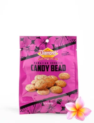 Hawaiian Cookies, Candy Bead (0.8oz / Case of 100)