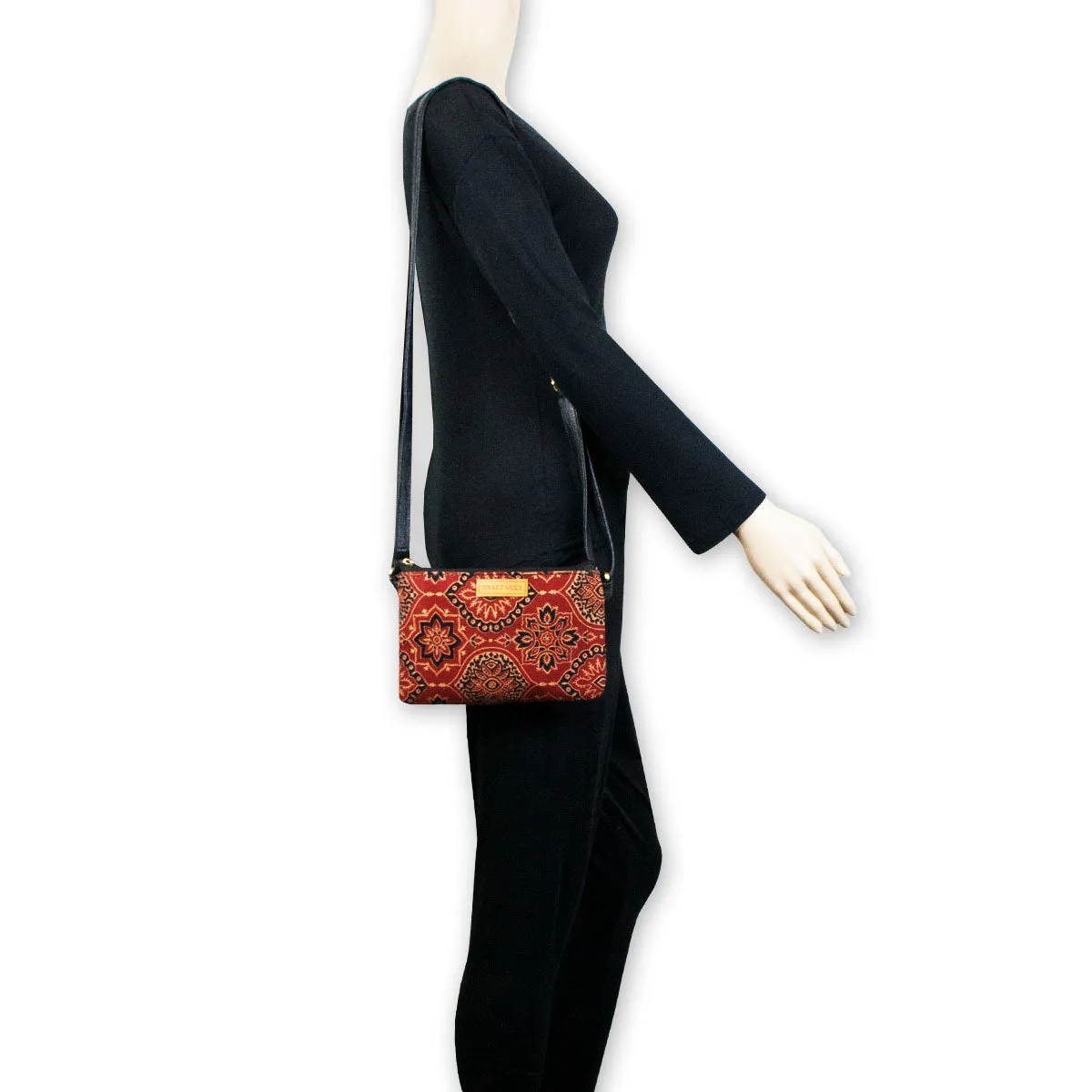 Indian Pattern Mobile Sling Bag