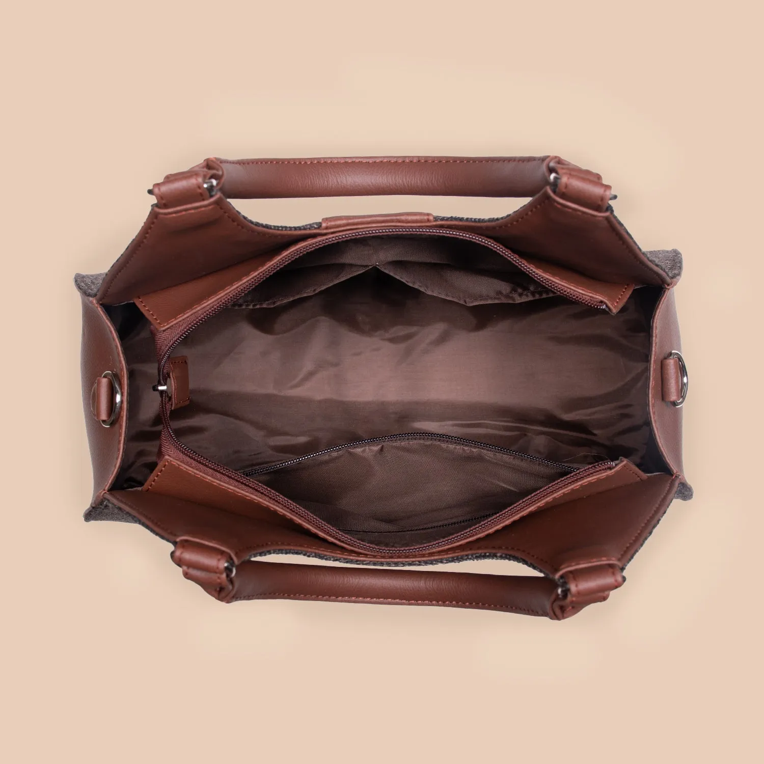 Konkona Statement Satchel Bag - Bidri Kaiser