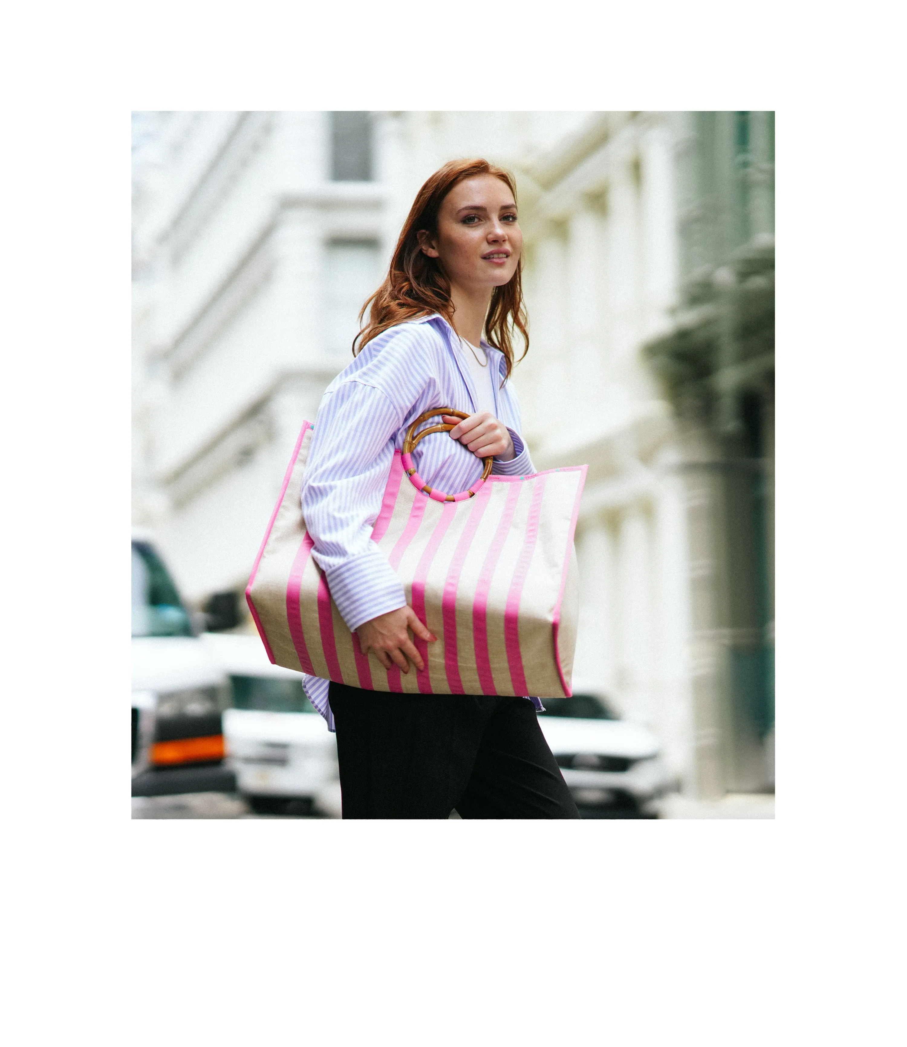Large Bamboo Book Tote
