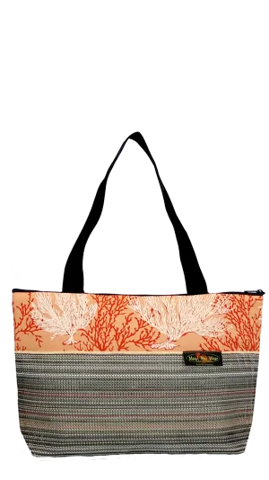 Lg Mesh Tote Bag Coral Ke Kola