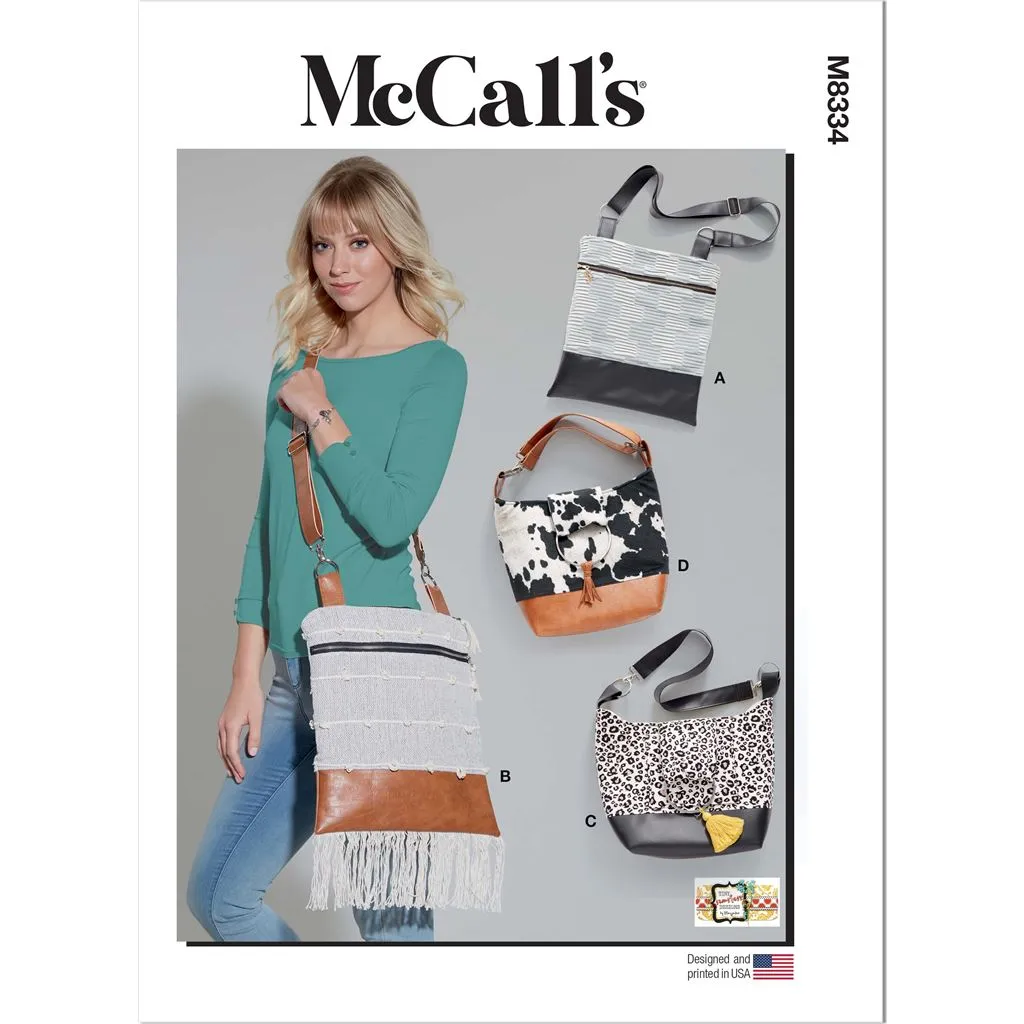 McCall's Pattern M8334 Bags by Tiny Seamstress Designs