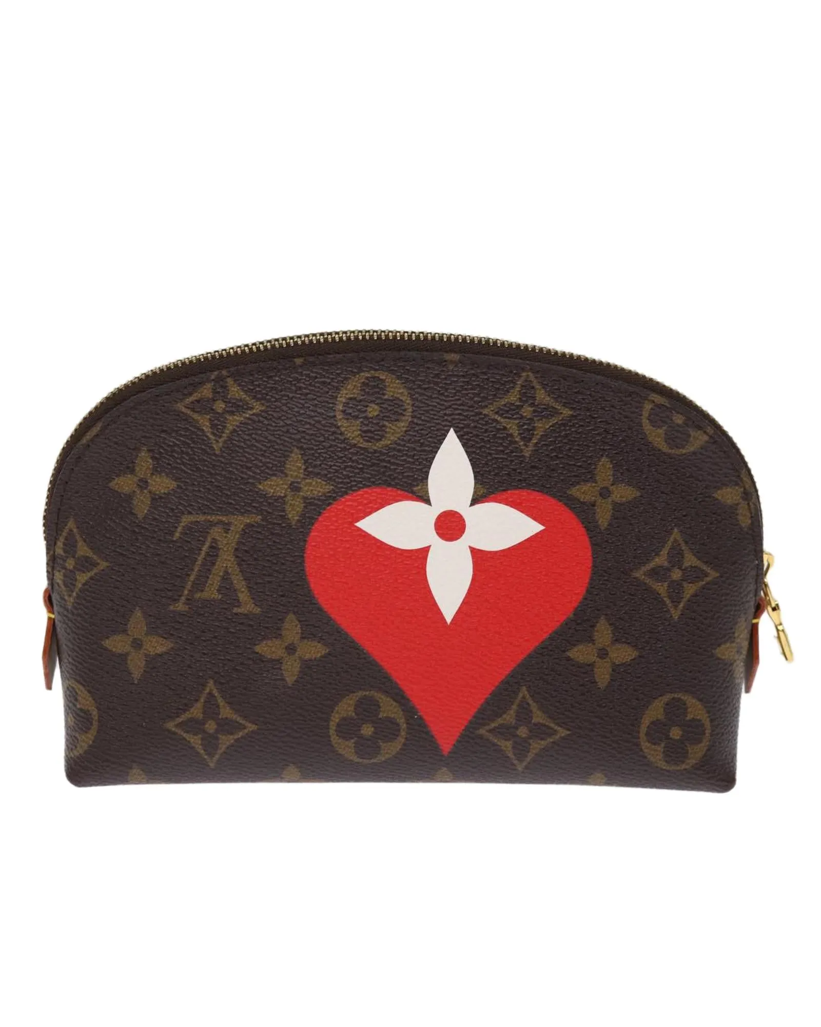 Monogram Canvas Cosmetic Pouch with Dust Bag - France Made