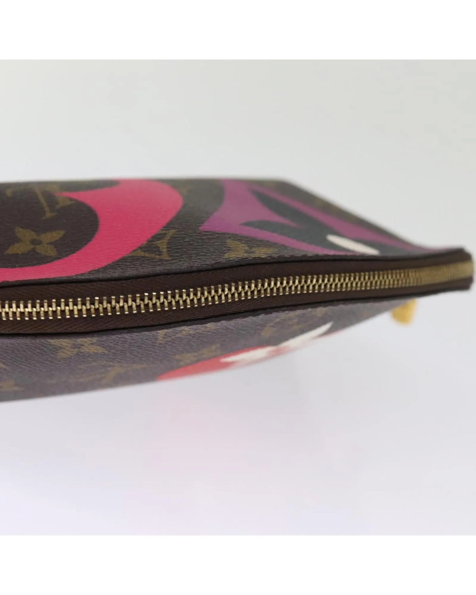Monogram Canvas Cosmetic Pouch with Dust Bag - France Made