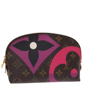Monogram Canvas Cosmetic Pouch with Dust Bag - France Made
