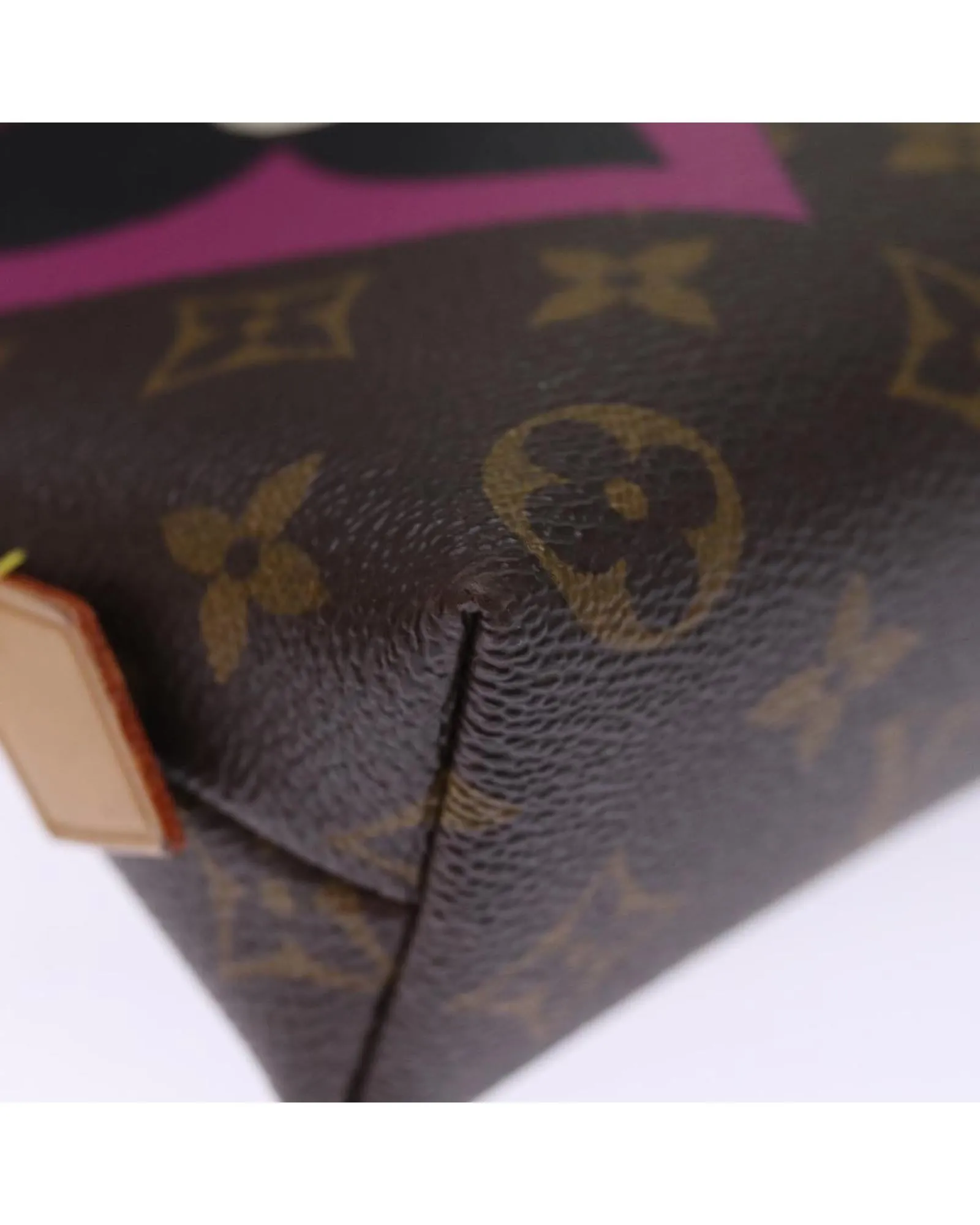 Monogram Canvas Cosmetic Pouch with Dust Bag - France Made