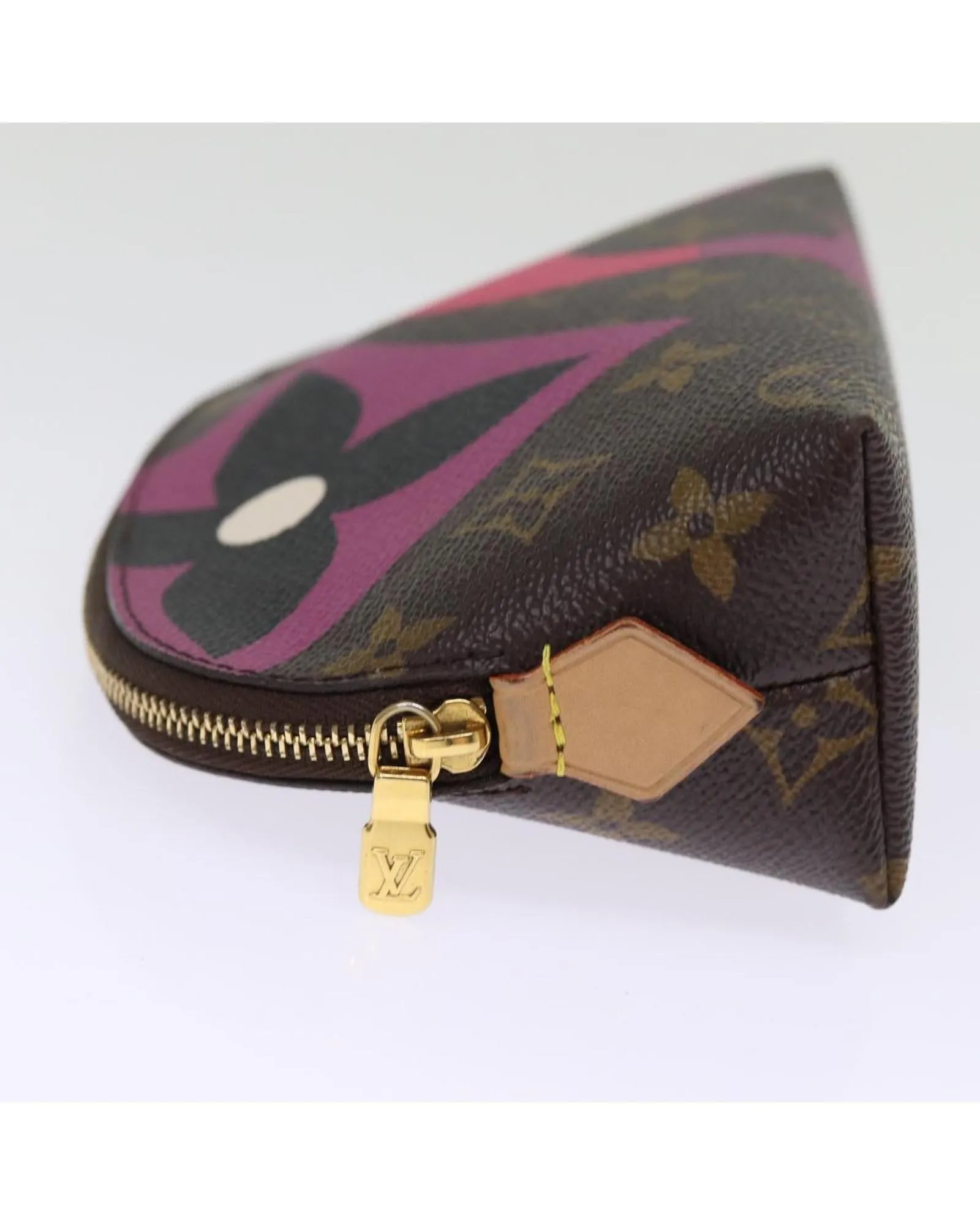 Monogram Canvas Cosmetic Pouch with Dust Bag - France Made