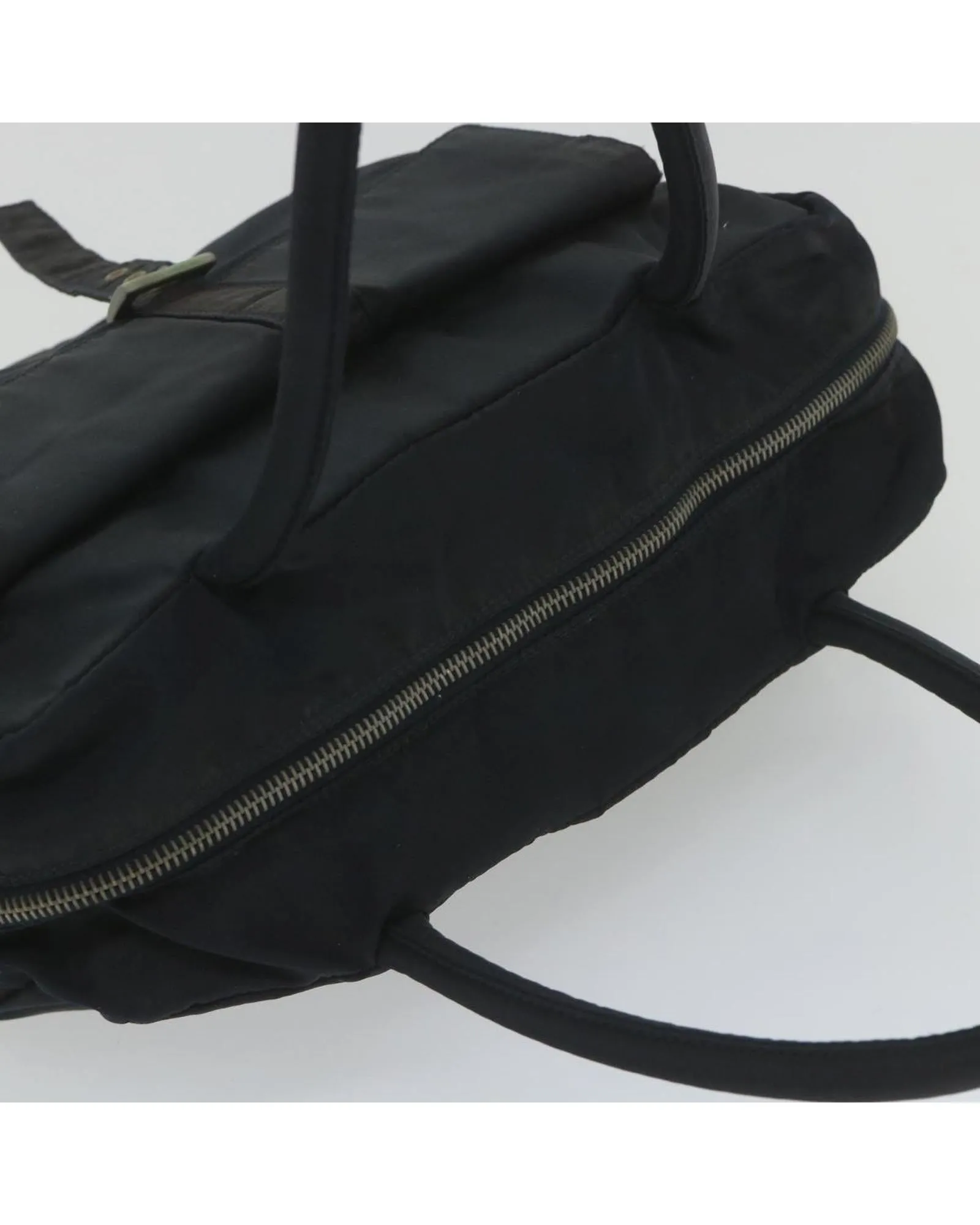 Navy Nylon Hand Bag