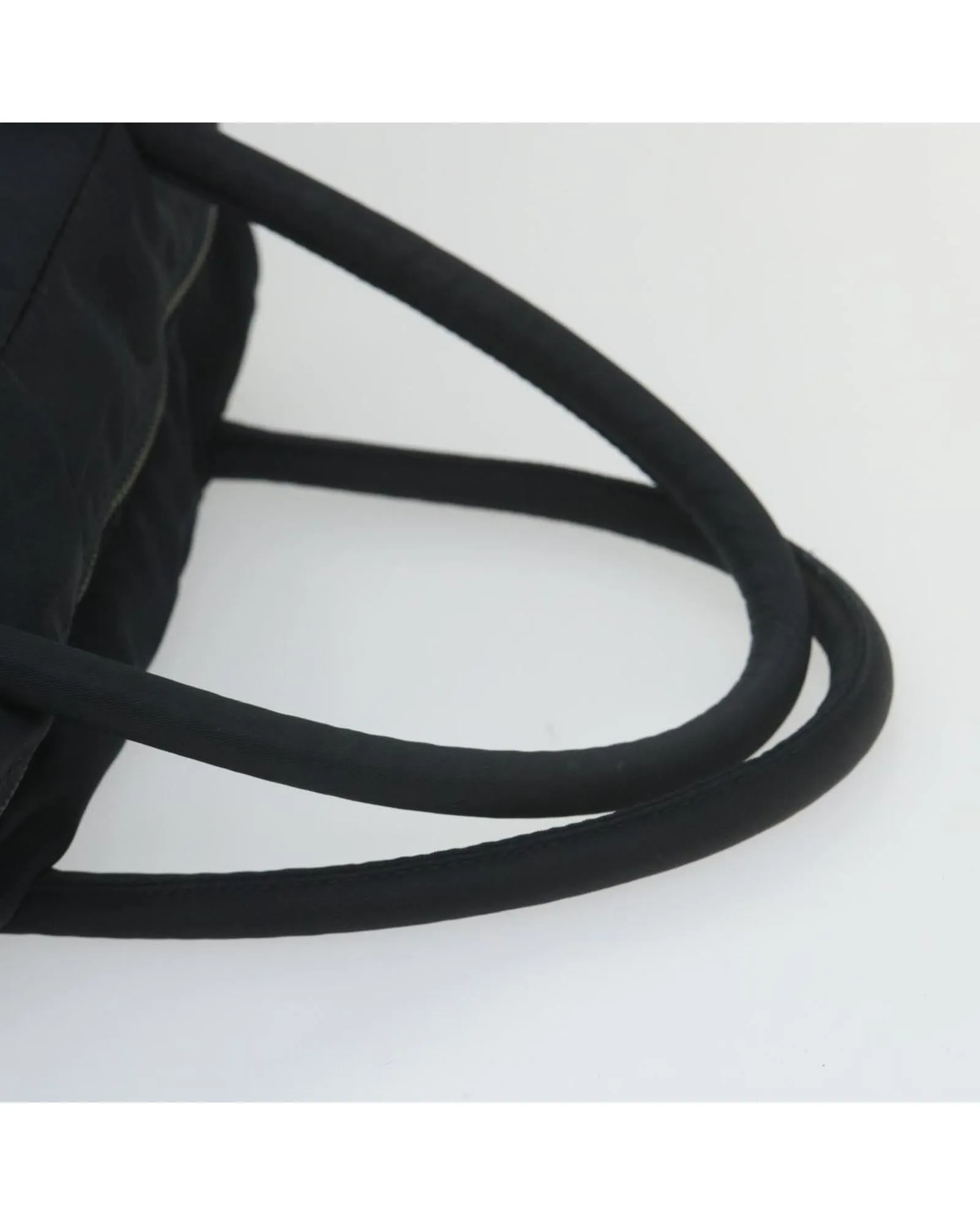 Navy Nylon Hand Bag