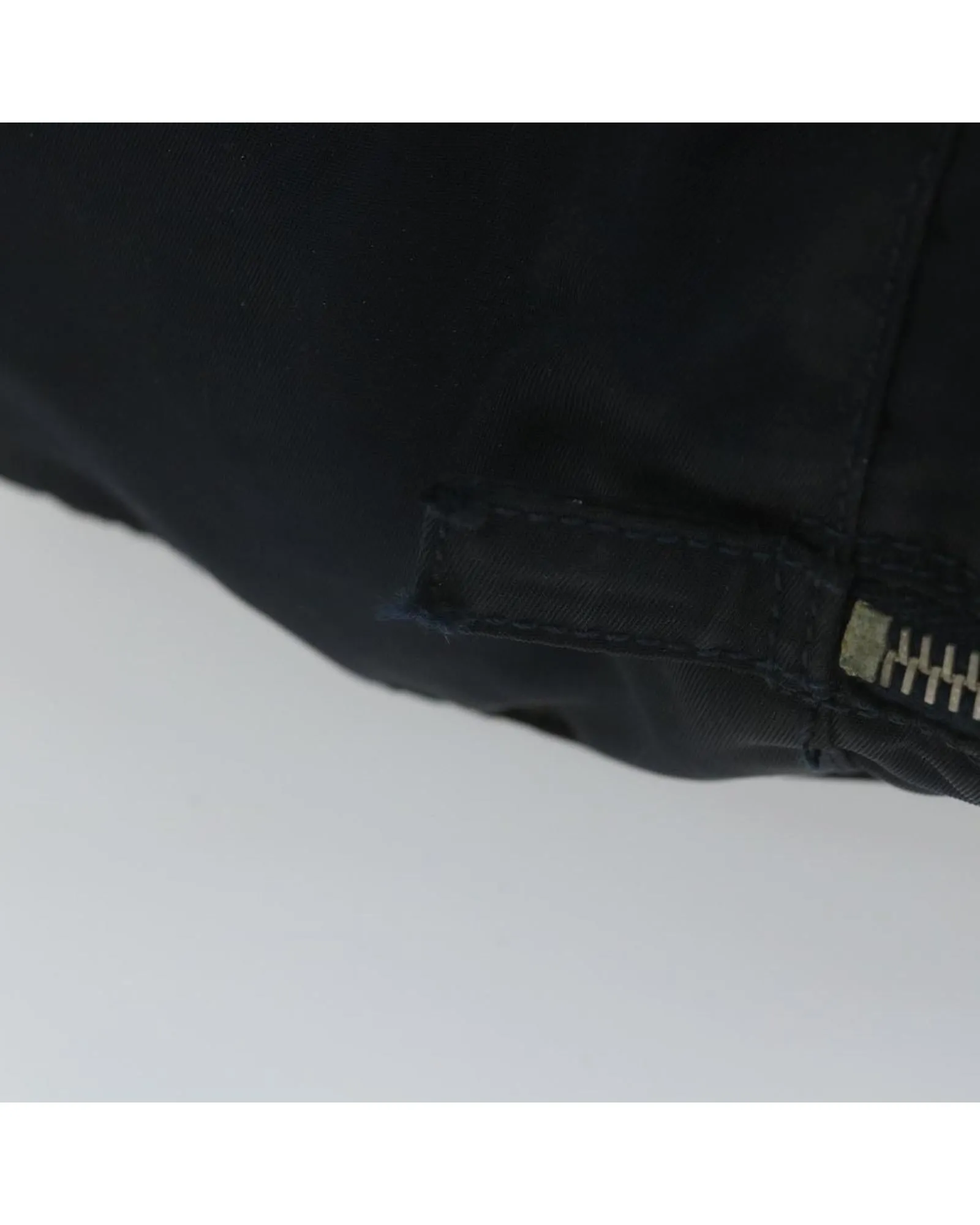 Navy Nylon Hand Bag
