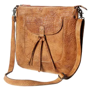 Never Mind Nmbgz103F Cross Body I Vintage Handmade Genuine Cowhide Leather Women Bag Western Handbag Purse