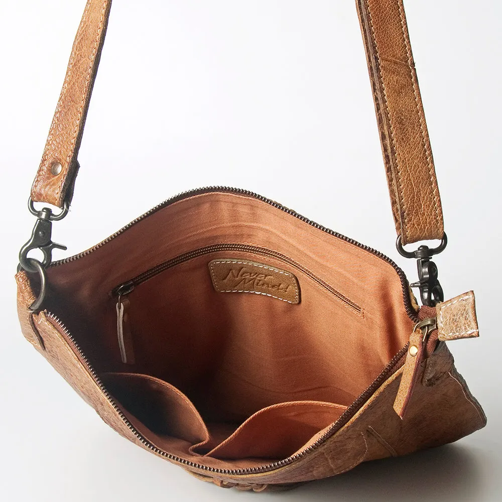 Never Mind Nmbgz103F Cross Body I Vintage Handmade Genuine Cowhide Leather Women Bag Western Handbag Purse