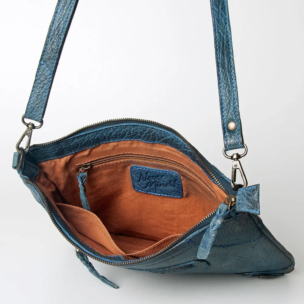 Never Mind Nmbgz106A Cross Body I Vintage Handmade Genuine Cowhide Leather Women Bag Western Handbag Purse